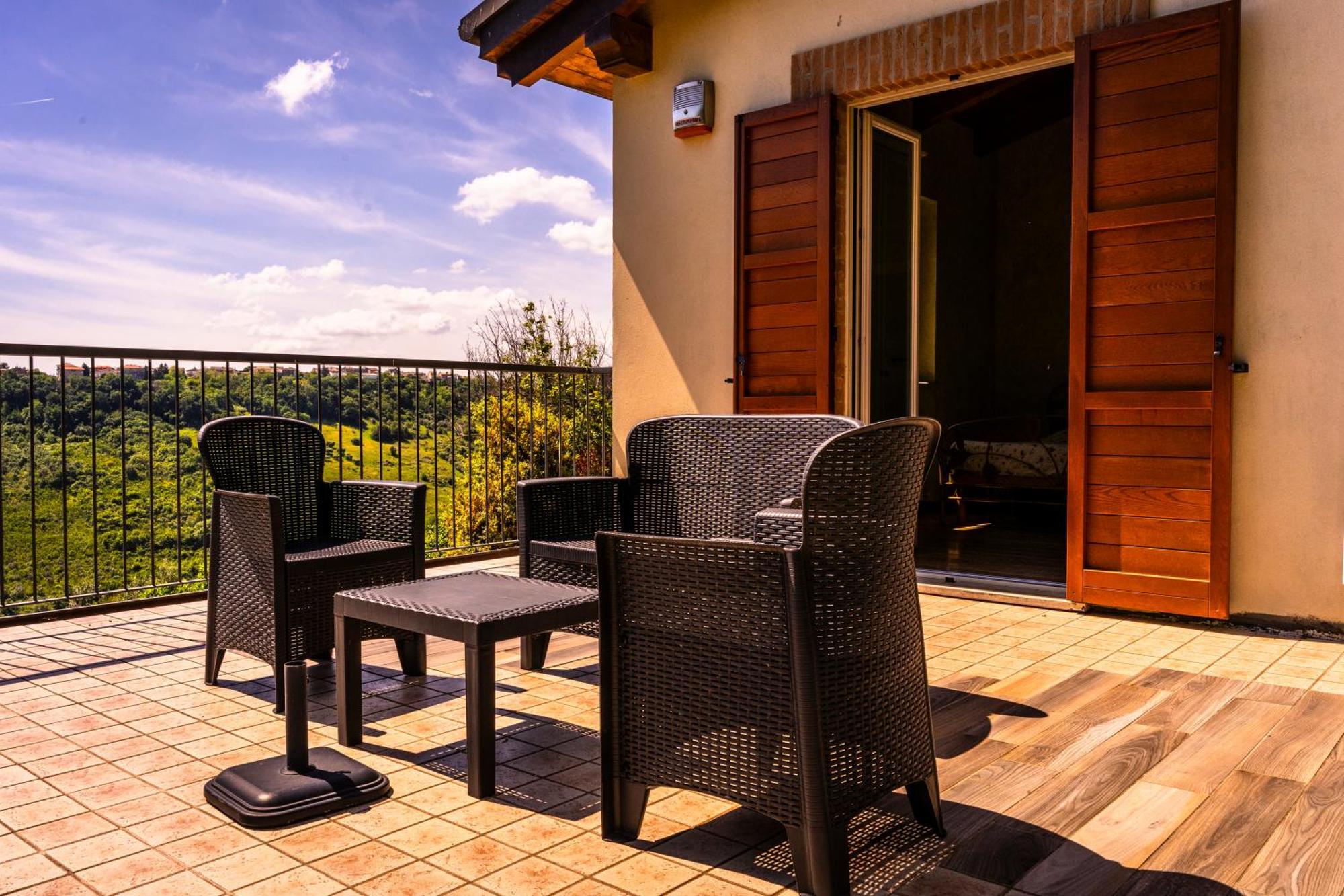 Casa Jo - Country Home With Sea View And 3 Private Ensuite Rooms Lapedona Exterior photo