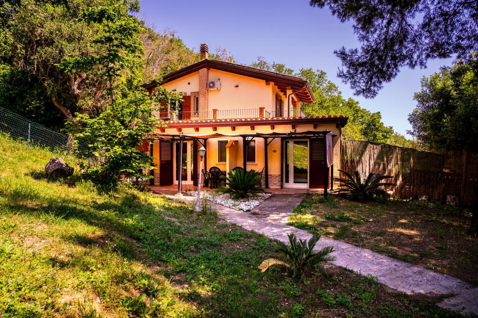 Casa Jo - Country Home With Sea View And 3 Private Ensuite Rooms Lapedona Exterior photo