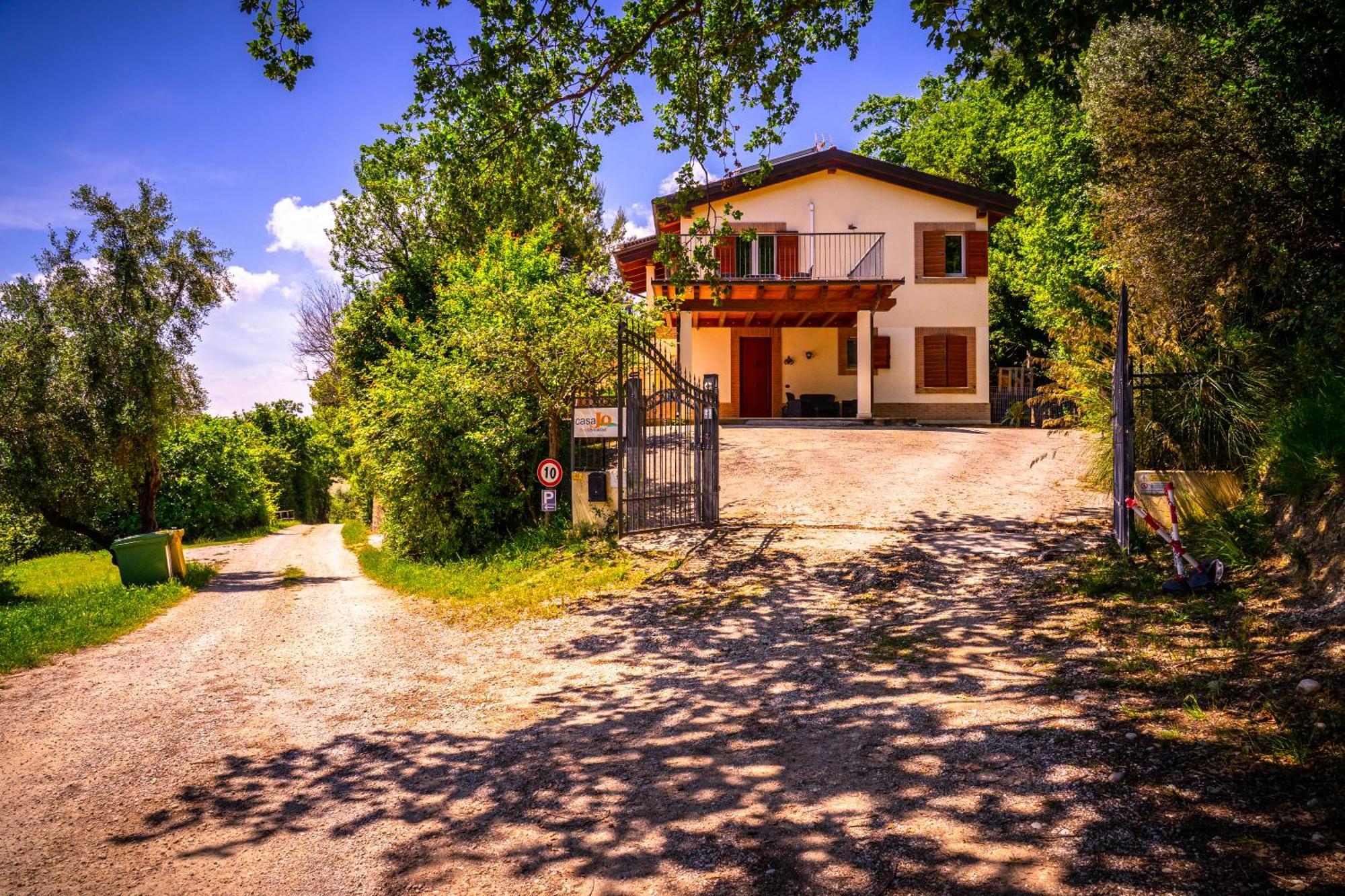Casa Jo - Country Home With Sea View And 3 Private Ensuite Rooms Lapedona Exterior photo