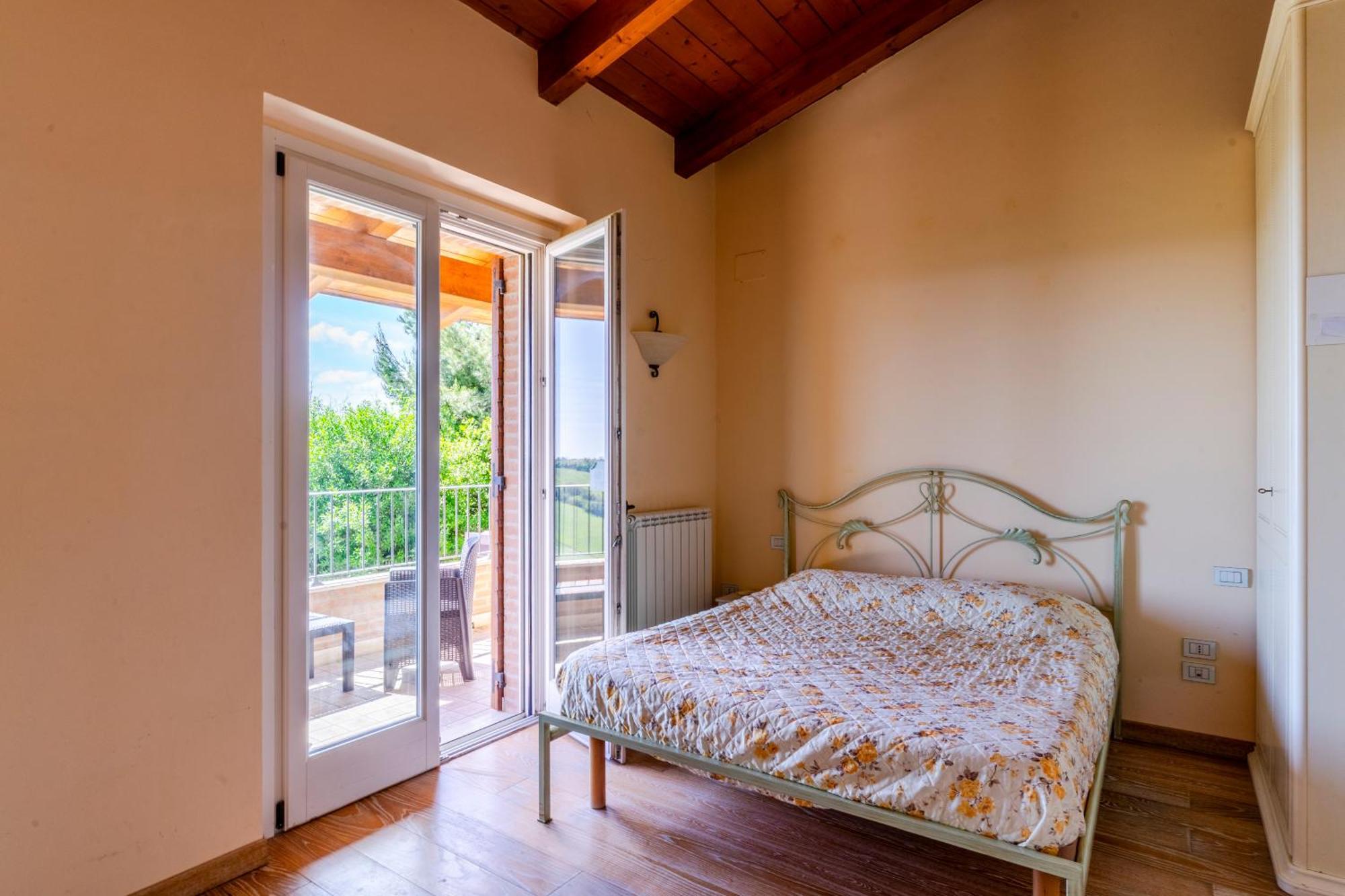 Casa Jo - Country Home With Sea View And 3 Private Ensuite Rooms Lapedona Exterior photo